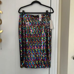 Sequined stretchy skirt from NY & Company